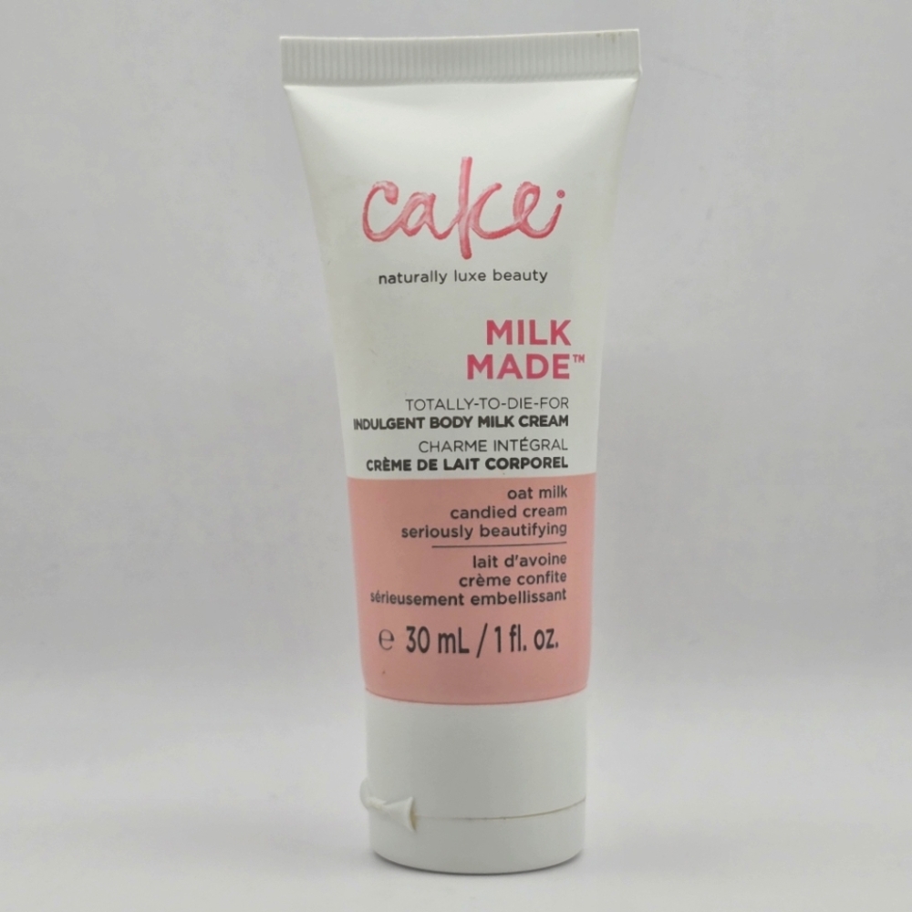 Cake Milk Made Indulgent Body Milk Cream  Travel Size (30 mL / 1 fl oz) – New